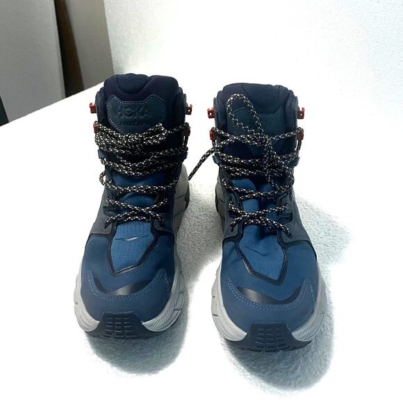 Hoka One One Anacapa Mid GTX Gore-Tex Teal Blue Women Hiking Shoes Boots 6.5 B - Picture 2 of 8